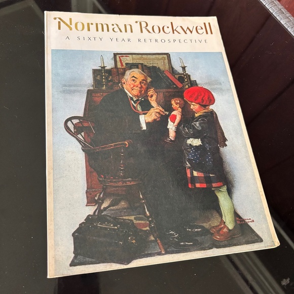 Vintage 70s Norman Rockwell: A Sixty Year Retrospective by Thomas Buechner Book - Picture 1 of 3